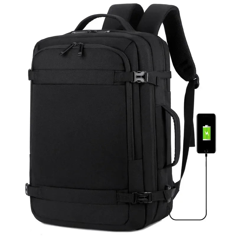 40-Liter-Rucksack mit wasserabweisendem USB-Ladeanschluss