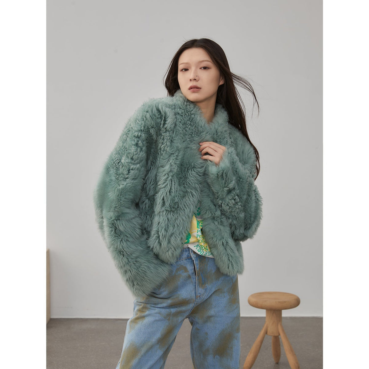 Morning Mist Fairy Tuscan Sheepskin Coat
