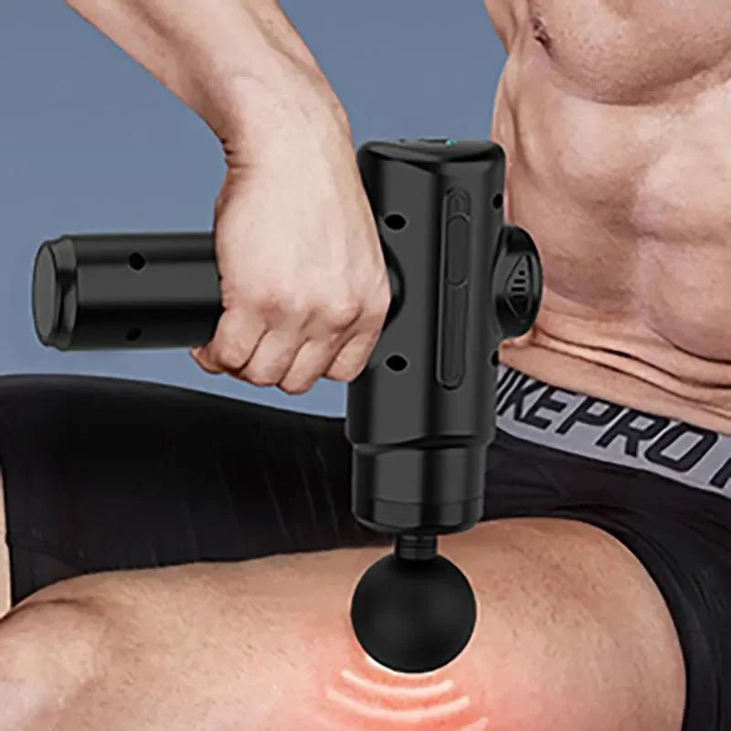 8-Head Electric Massage Gun for Deep Tissue Relief