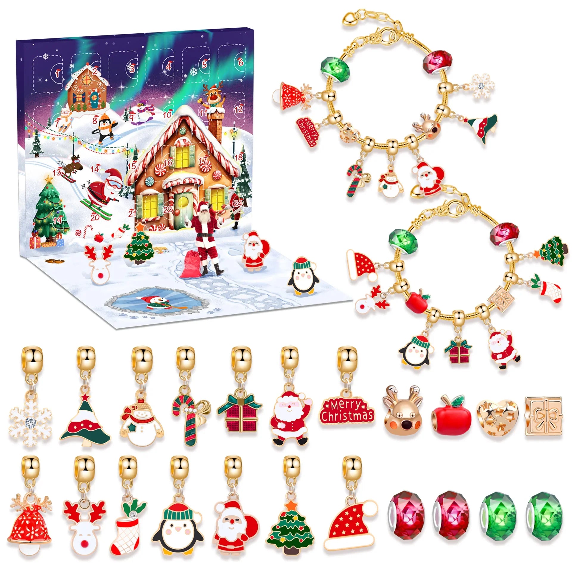 DIY-Armband-Adventskalender 2025 – 24 Tage voller Schmucküberraschungsboxen