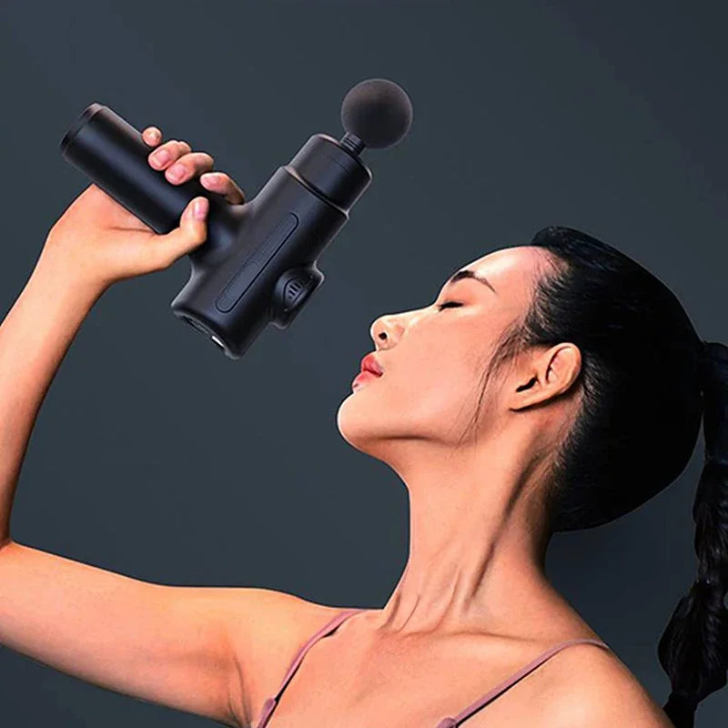 8-Head Electric Massage Gun for Deep Tissue Relief