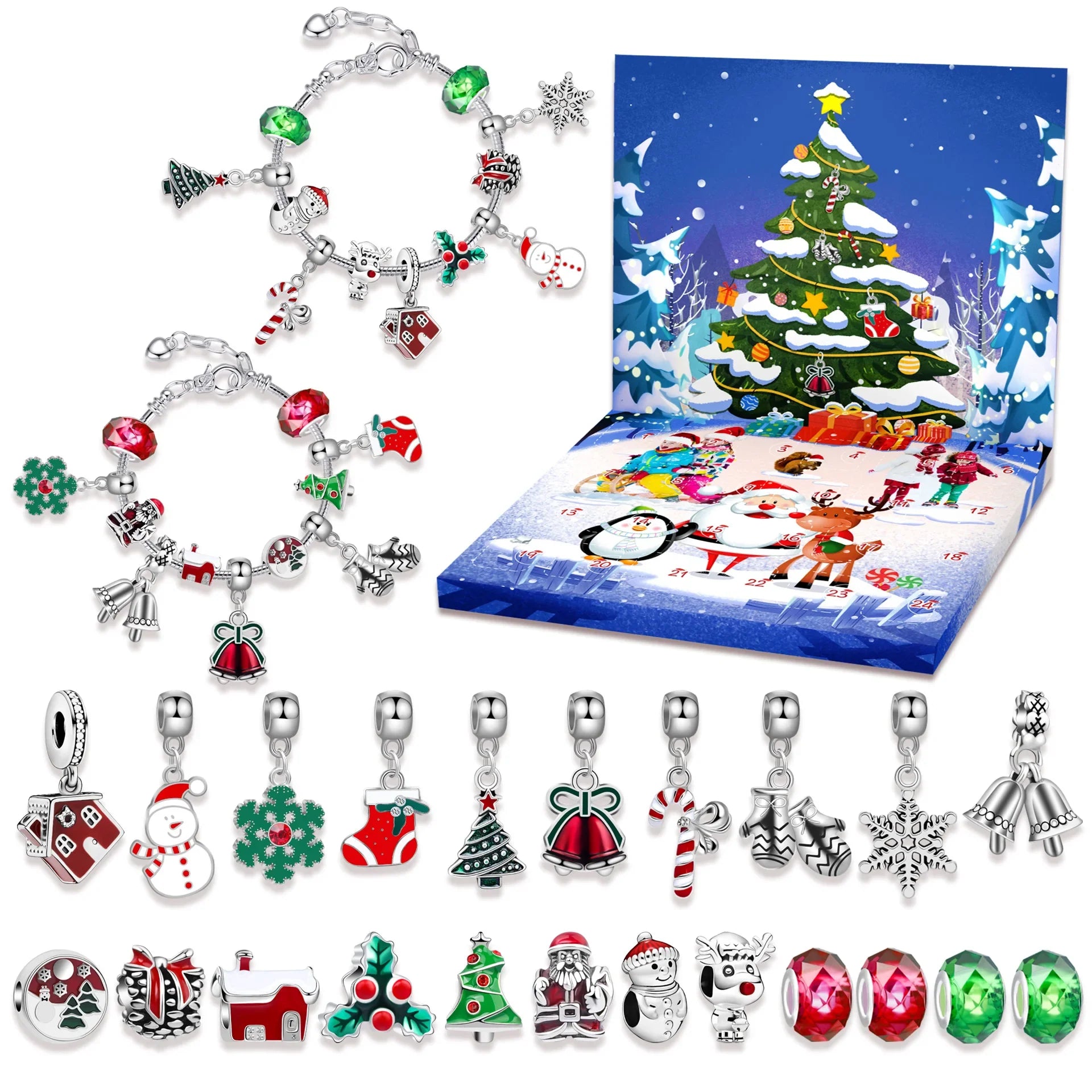 DIY-Armband-Adventskalender 2025 – 24 Tage voller Schmucküberraschungsboxen