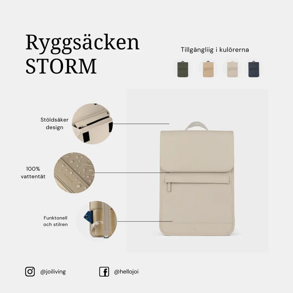 Sturm-Ryggsäck - Nebelgrau