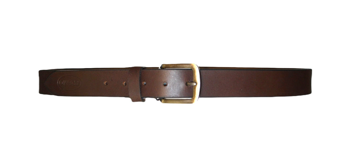 Läder Bälte, 3.5 cm - Bredd