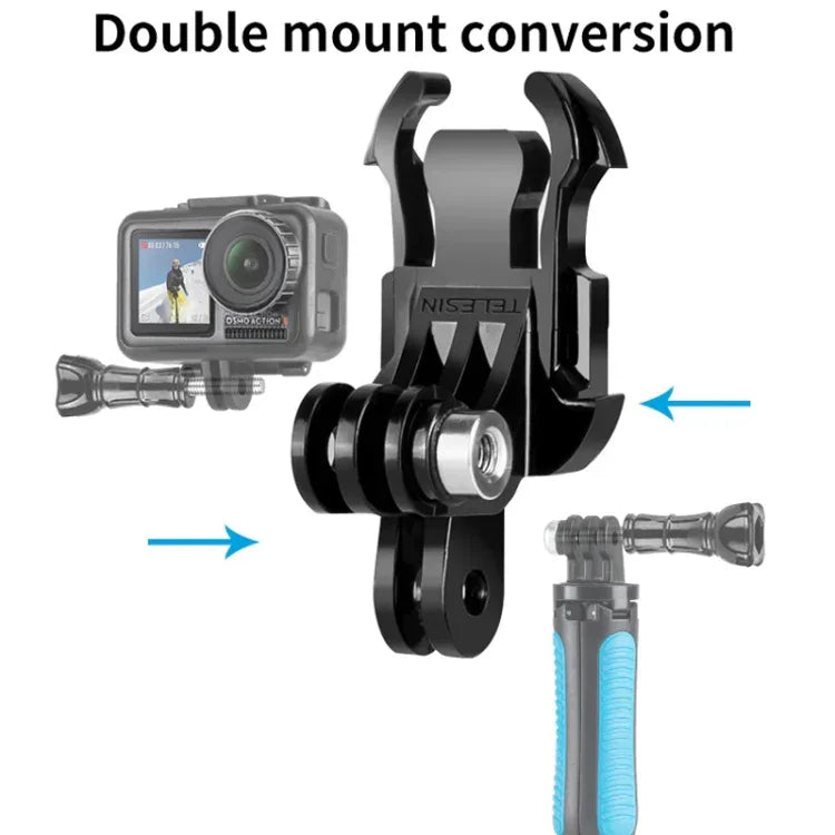Snabbfäste bis GoPro mfl. - „J Hook“ – Dubbel