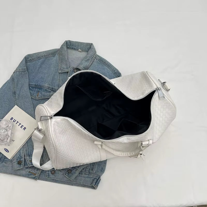 Weekendbag i Oxford-polyester, vattenavvisande, justerbar axelrem