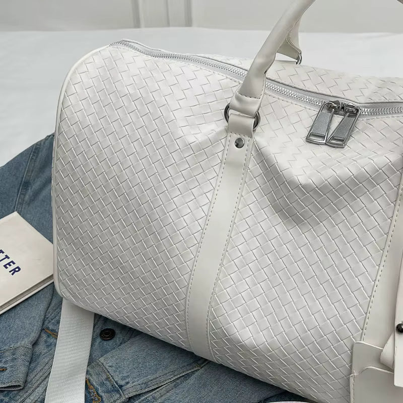 Weekendbag i Oxford-polyester, vattenavvisande, justerbar axelrem