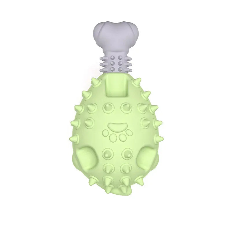 Vocal Molar TPR Chicken Leg Dog Chew Toy