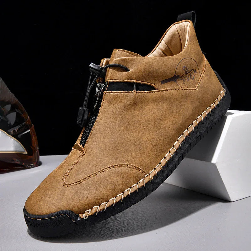 Men's Light And Comfortable Casual Leather Shoes