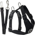 Adjustable Nylon Dog Pet Harness With Removable Rope Leash