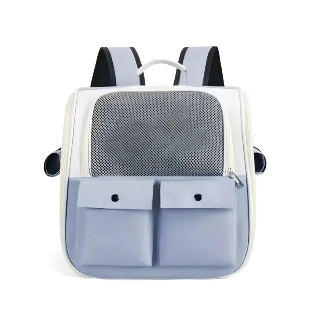 Outdoor Portable Large Capacity Pet Bag Transparent Backpack