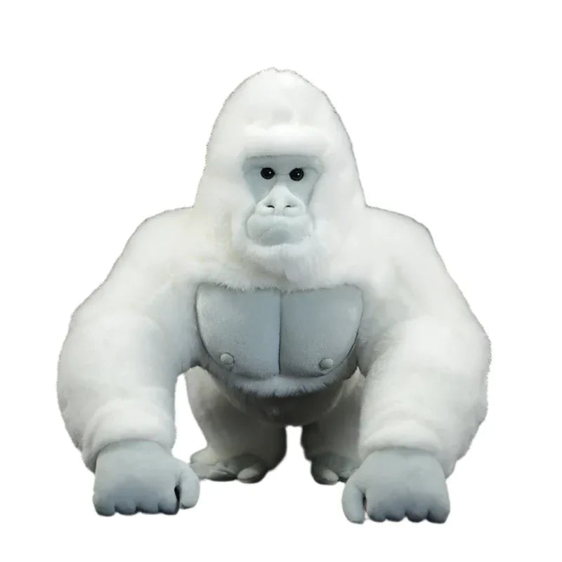 Albino Gorilla Stuffed Animal Plush Toy