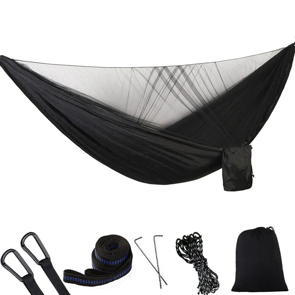 Anti-Mosquito Outdoor Hanging Hammock For Camping