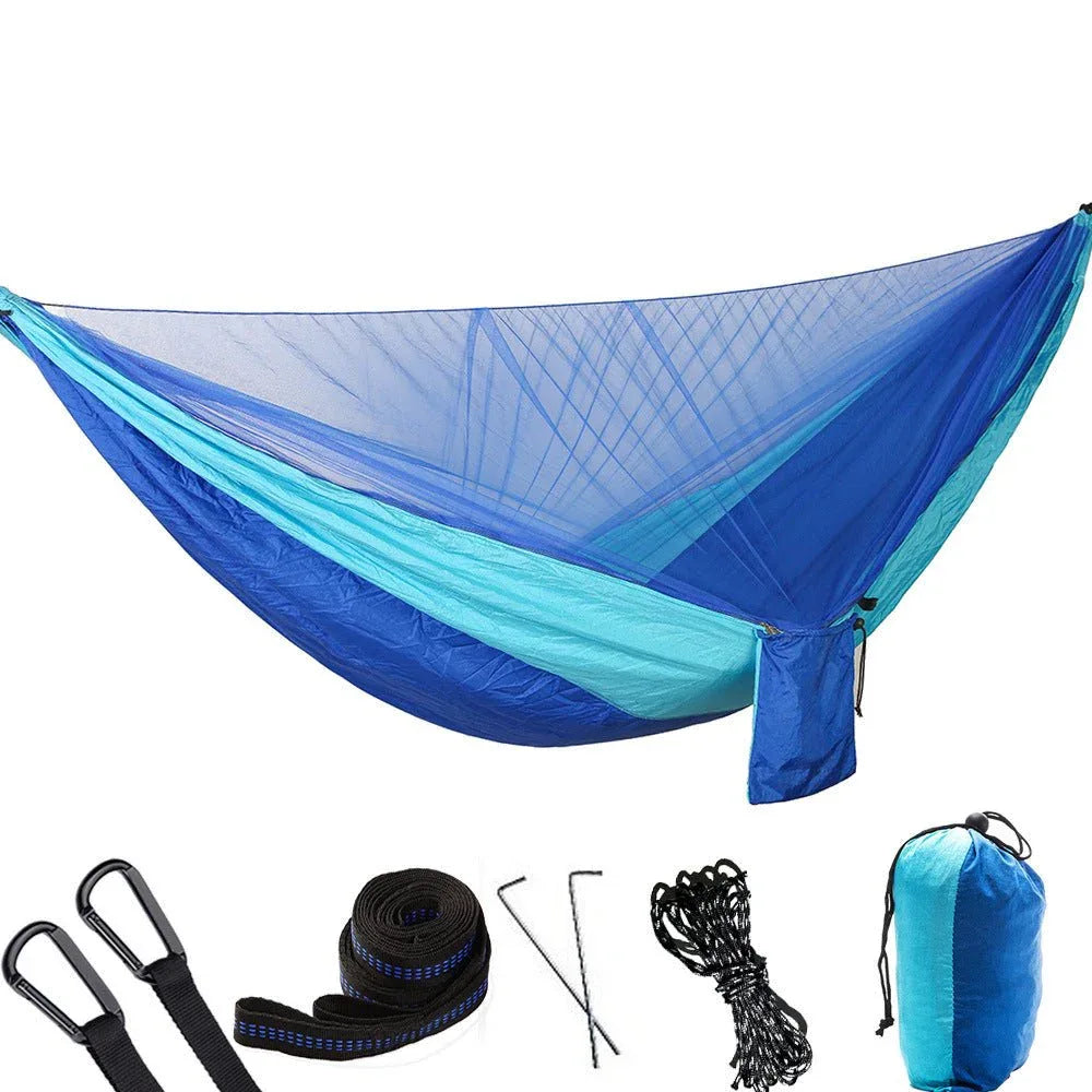 Anti-Mosquito Outdoor Hanging Hammock For Camping