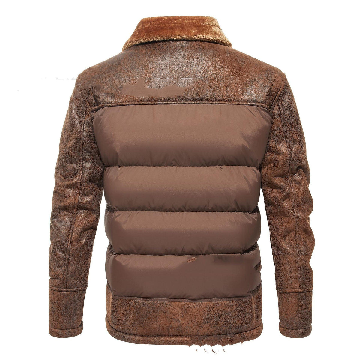 Autumn & Winter Fur Integrated Fashionable Jacket For Men