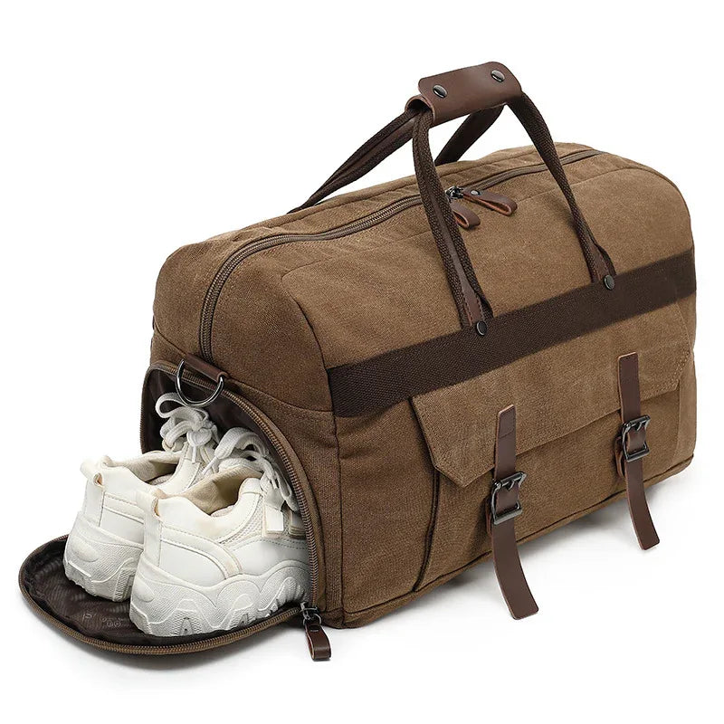 Men's Large Capacity Crossbody Travel Luggage Shoulder Bag