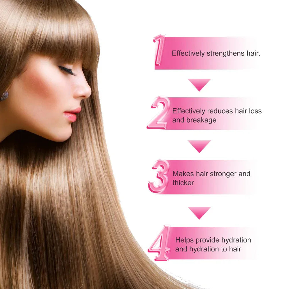 Moroccan Essential Hair Care Oil For Moisturizing And Repairing Dry And Frizz Hair