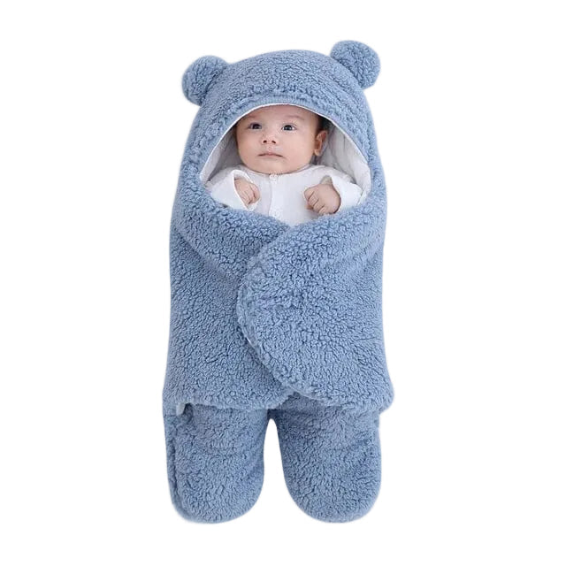Baby Bear Blanket™ – Mjuk och Varm Babyfilt med Huva