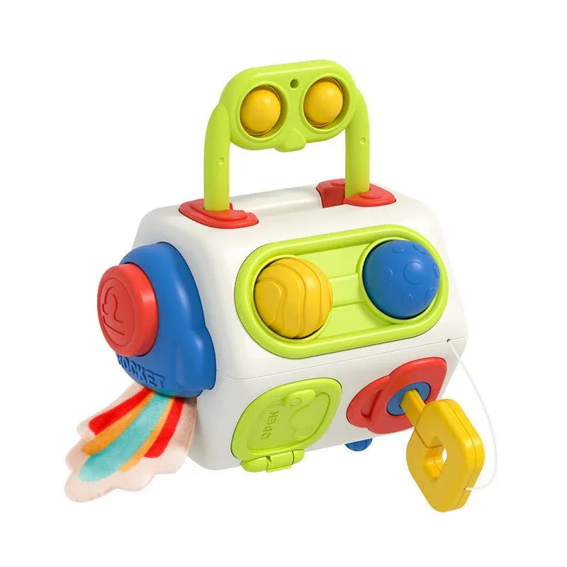 Baby & Toddler Cube Toy Montessori Sensory Learning  Toy For Toddlers 1 2 3 Year Old