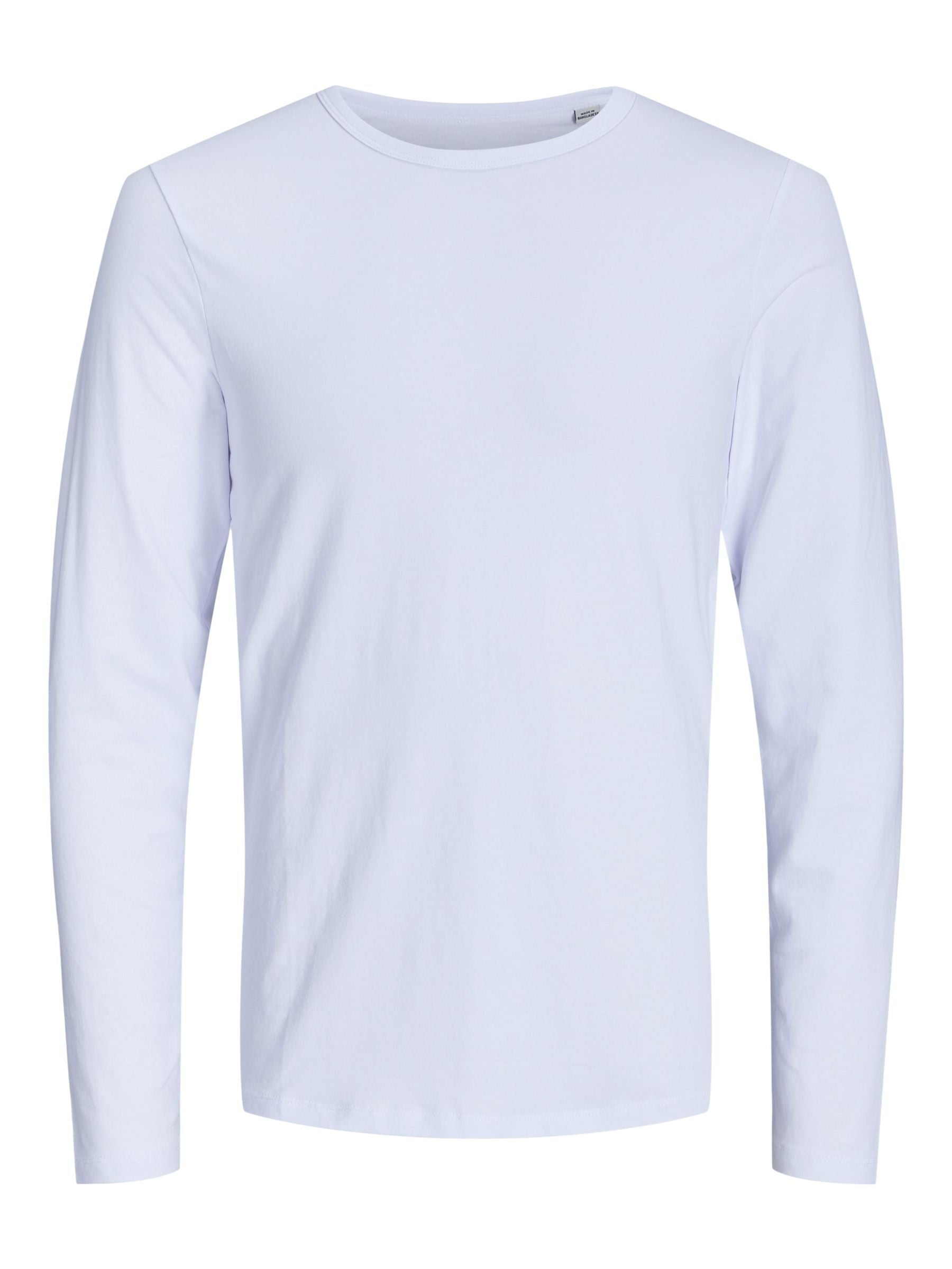 Basic-Rundhals-T-Shirt