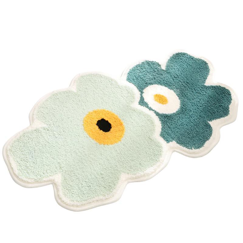 Bathroom Absorbent Anti Slip Floor Mats Pads Rugs