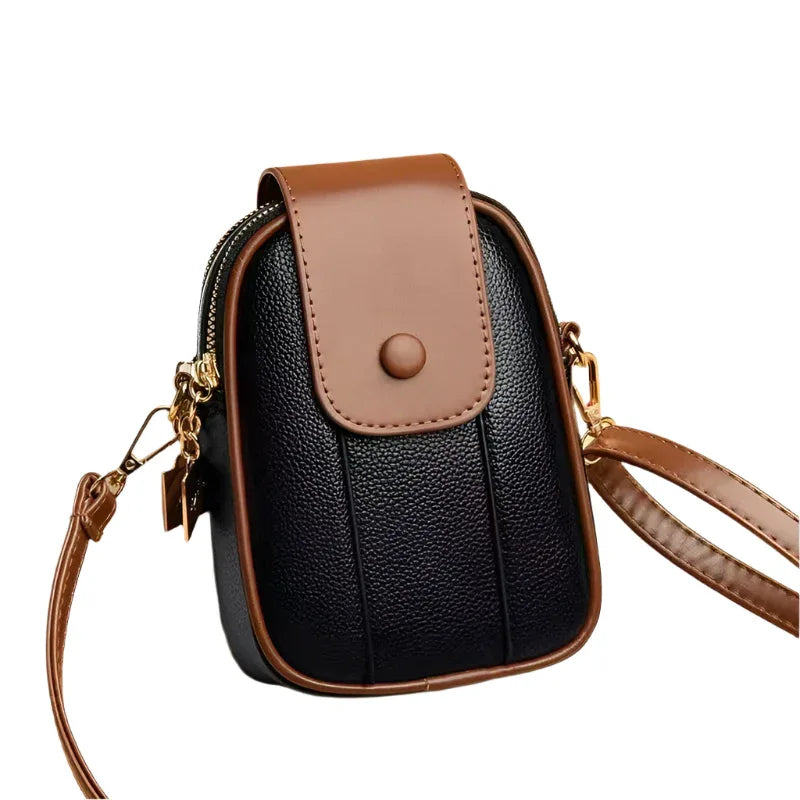 Small PU Leather Mobile Phone Bag