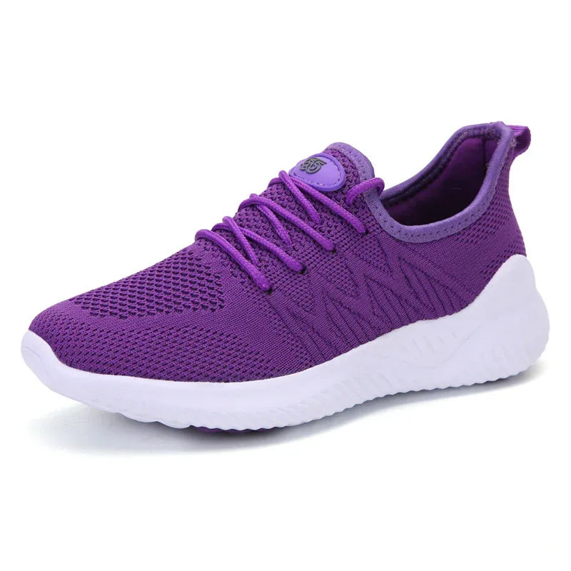 Women's Woven Casual Sports Running Shoes