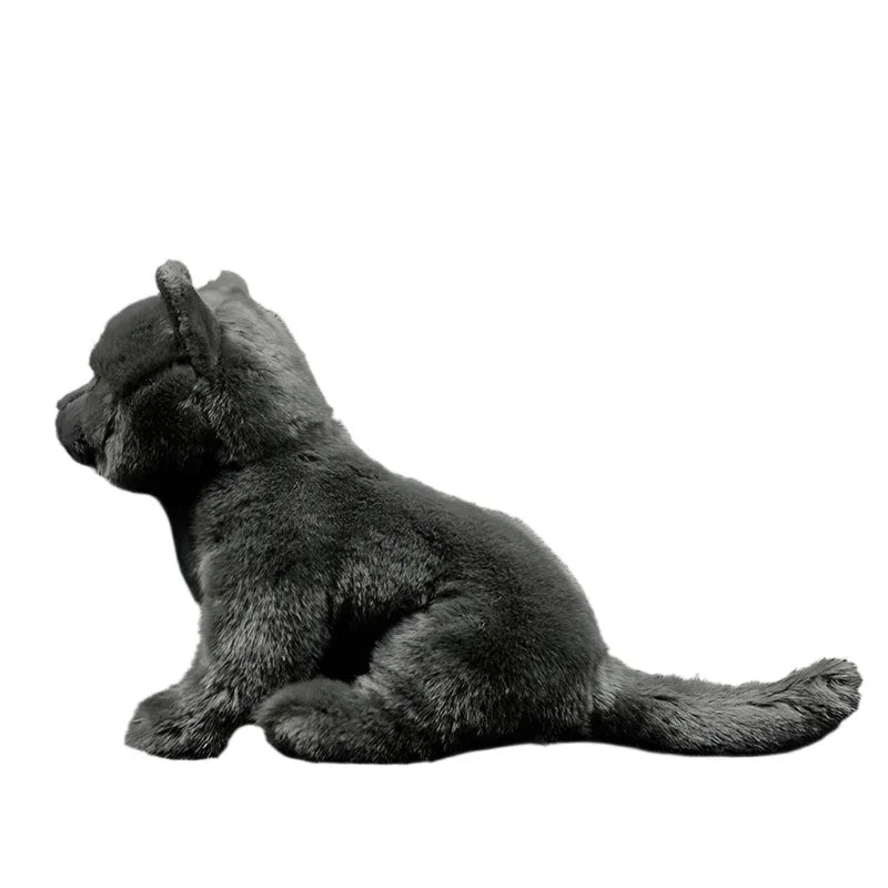 Black Cat Stuffed Animal Plush Toy Doll