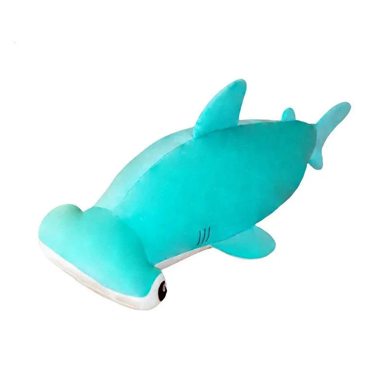 Blue Plush Hammerhead Shark Doll Toys