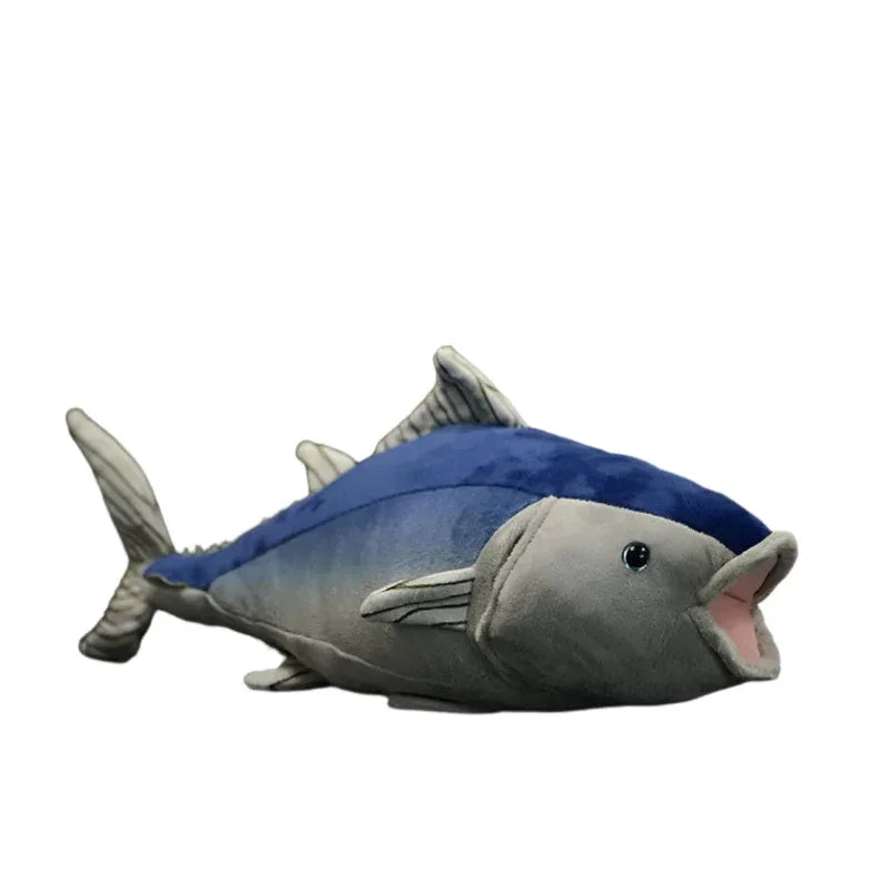 Blue Tuna Fish Marine Aquatic Animal Plush Toy