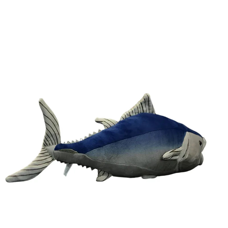Blue Tuna Fish Marine Aquatic Animal Plush Toy