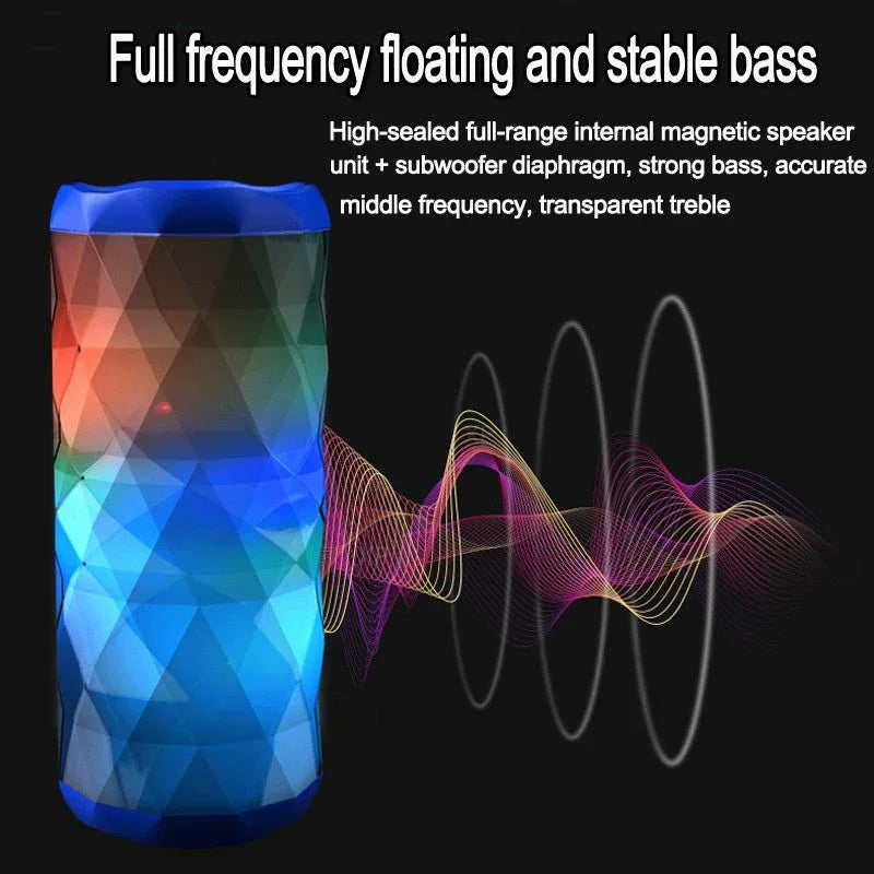 Bluetooth Speaker Outdoor Portable Subwoofer