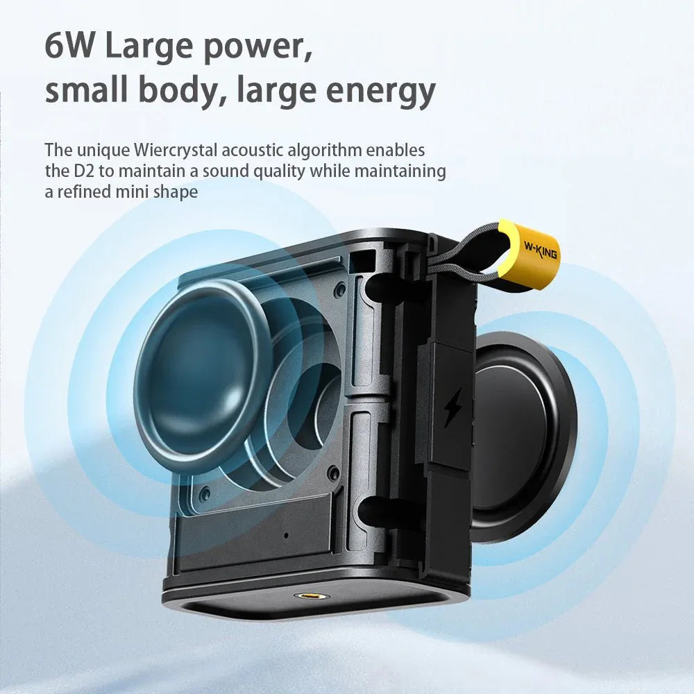 Bluetooth Speaker Wireless Connection Portable Compact Waterproof With Long Battery Life