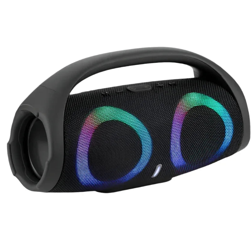 Bluetooth Speaker With RGB Colored Lights Outdoor Portable & Waterproof
