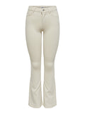 BLUSH FLARED JEANS ECRU