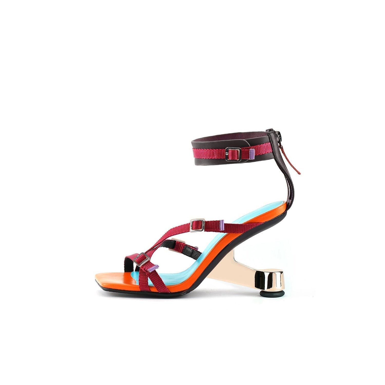 Boho Stage Ankle Strap Mules-5