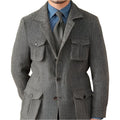 Business Safari Jacket For Men