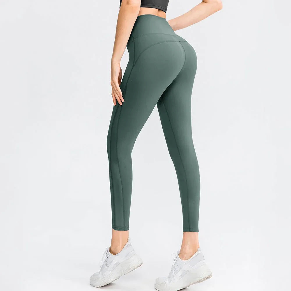 Butt Lifting Workout Leggings Tights For Women Seamless High Waisted Yoga Pants