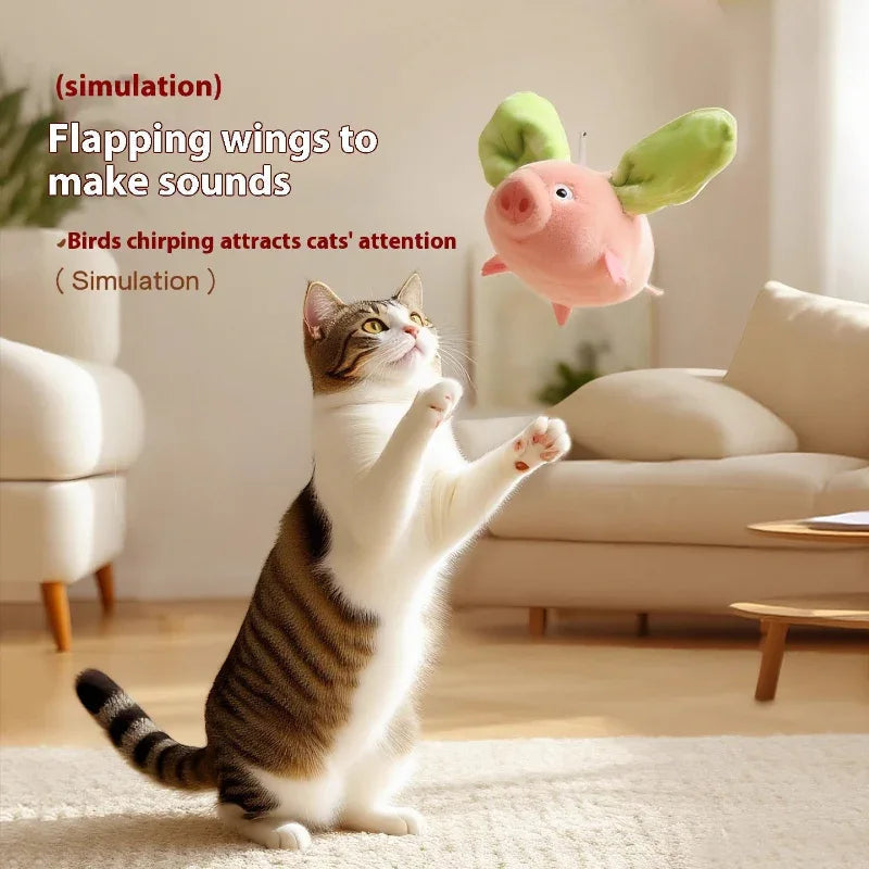 Electric Pig Simulation Cat Dog Pet Toy