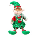 Christmas Hanging Legs Sitting Santas Little Helpers Dolls Ornaments