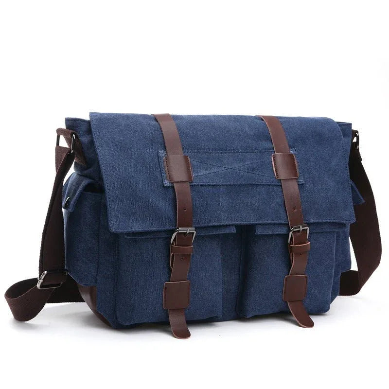 Canvas Men's Crossbody Shoulder Bag