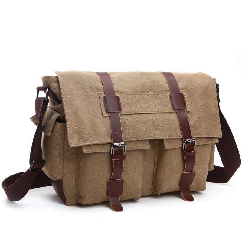 Canvas Men's Crossbody Shoulder Bag