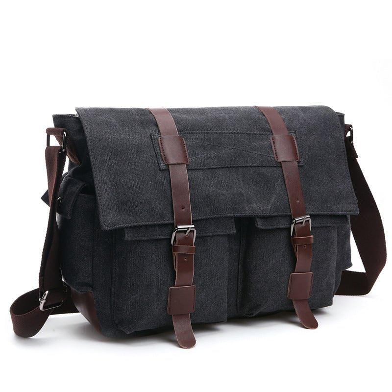 Canvas Men's Crossbody Shoulder Bag