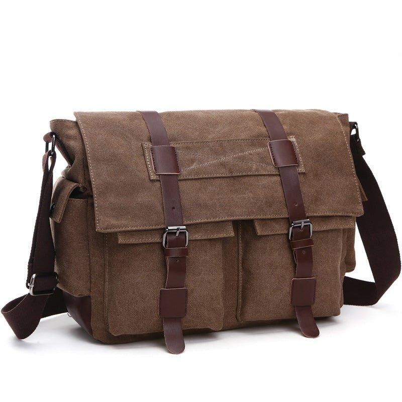 Canvas Men's Crossbody Shoulder Bag