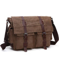 Canvas Men's Crossbody Shoulder Bag