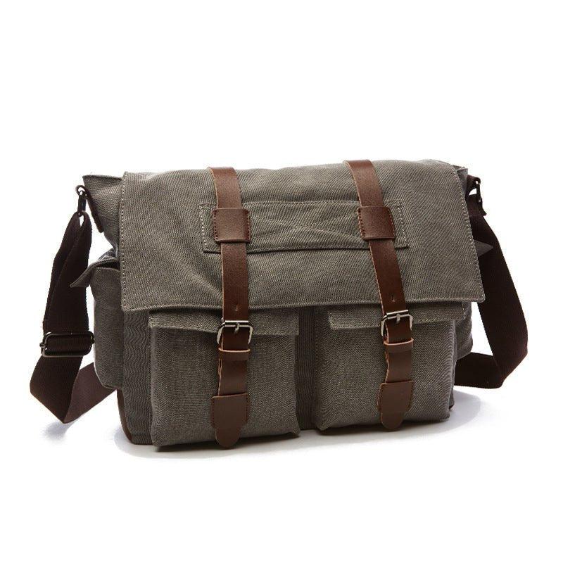 Canvas Men's Crossbody Shoulder Bag