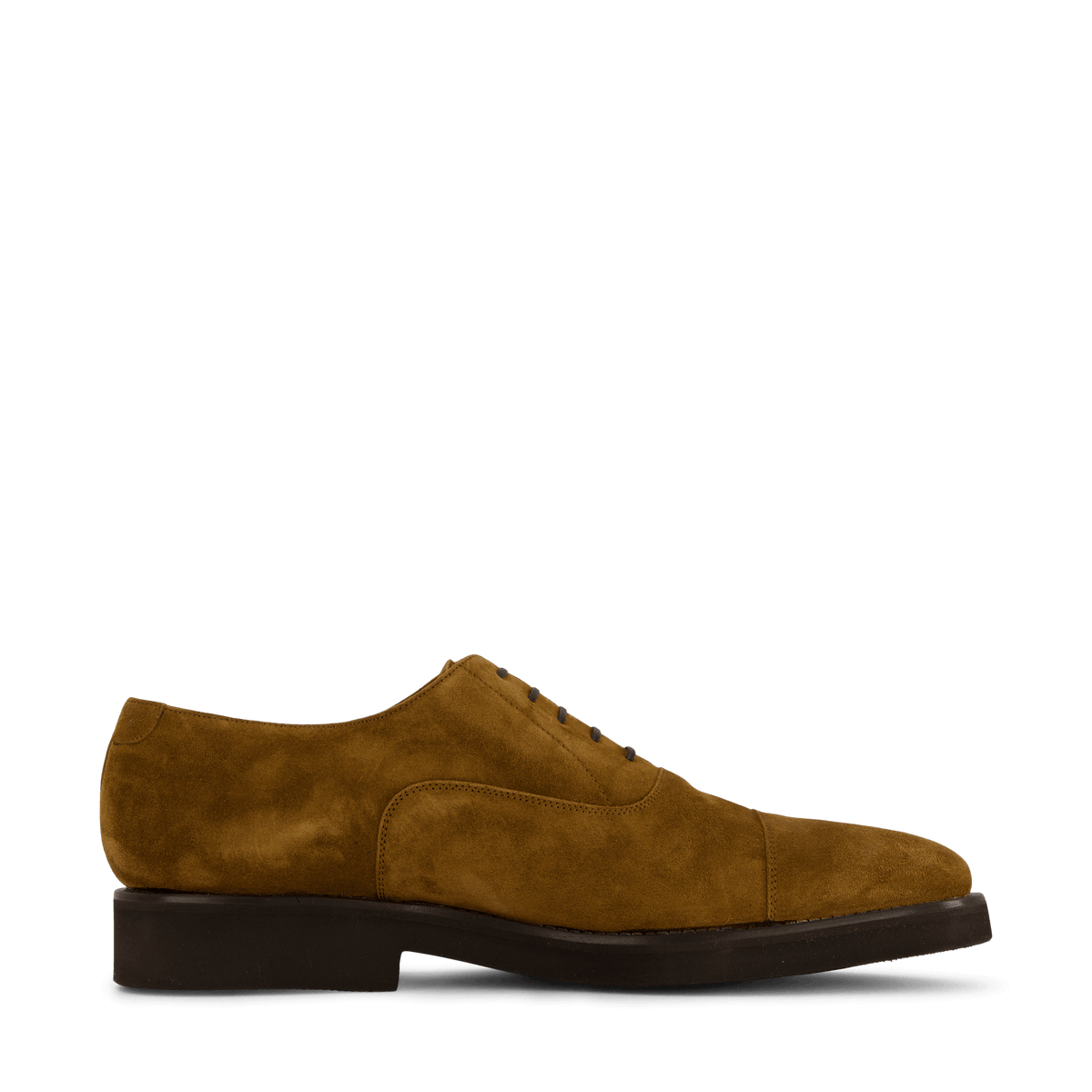 Cap Toe Oxford (rubber Sole) Tabacco