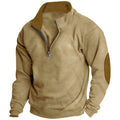 Casual Standing Collar Sweater