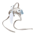 Cat Hat With Attached Feather Toy