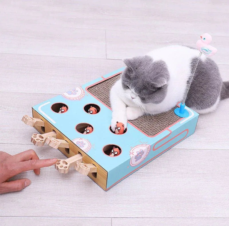 Cat Teaser Whack-A-Mole Toy